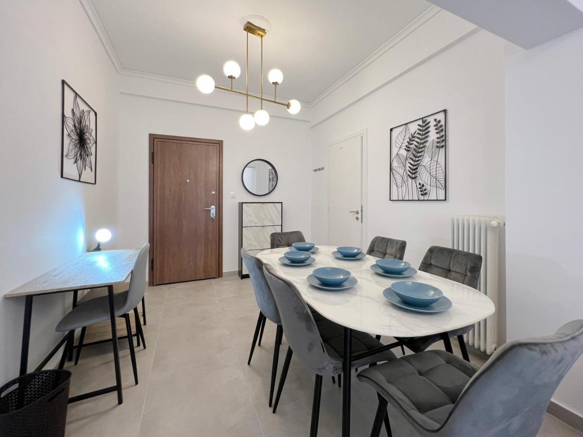 Ferienwohnung Mouson Modern 80Sqm Apt Next To Edem Beach Athen Exterior foto